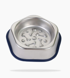bespoke-dog-bowl-slow-feeder Dog Bowl - Slow Feeding Stainless Steel