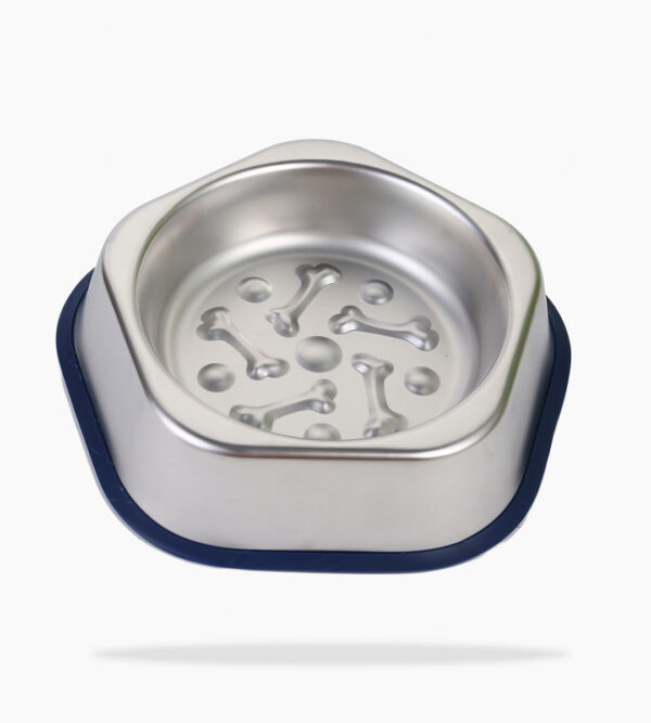 bespoke-dog-bowl-slow-feeder Dog Bowl - Slow Feeding Stainless Steel